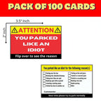 ⏳Limited-time 50% off⏰Parking Offense Funny Notice Card🚗🅿️