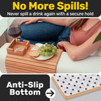 ⏳Limited-time 50% off⏰Bamboo Couch Cup Holder🛋️
