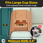 ⏳Limited-time 50% off⏰Bamboo Couch Cup Holder🛋️