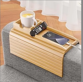 ⏳Limited-time 50% off⏰Bamboo Couch Cup Holder🛋️
