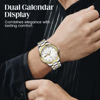 ⏳Limited-time 50% off⏰Men's Two-Tone Waterproof Luminous Watch⌚