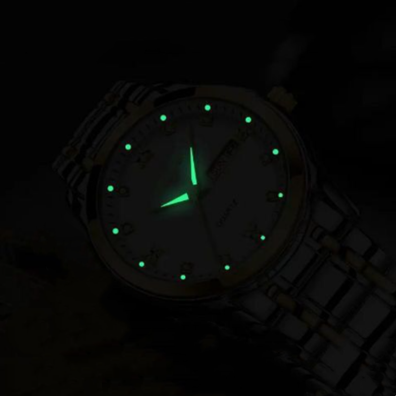 ⏳Limited-time 50% off⏰Men's Two-Tone Waterproof Luminous Watch⌚