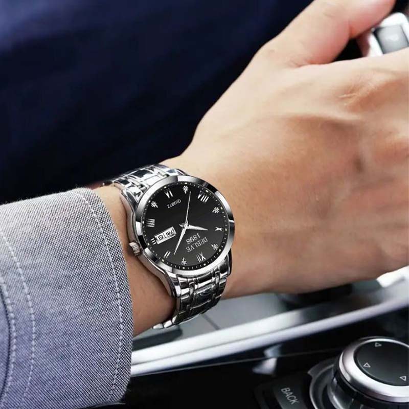 ⏳Limited-time 50% off⏰Men's Two-Tone Waterproof Luminous Watch⌚