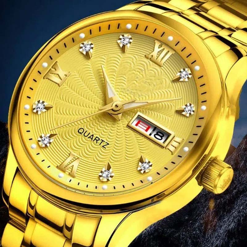 ⏳Limited-time 50% off⏰Men's Two-Tone Waterproof Luminous Watch⌚