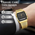 ⏳Limited-time 50% off⏰LIEBIG Roman Retro Dual System Multi-Function Digital Sports Watch⌚