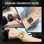 ⏳Limited-time 50% off⏰LIEBIG Roman Retro Dual System Multi-Function Digital Sports Watch⌚