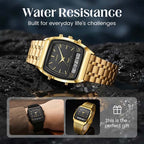 ⏳Limited-time 50% off⏰LIEBIG Roman Retro Dual System Multi-Function Digital Sports Watch⌚