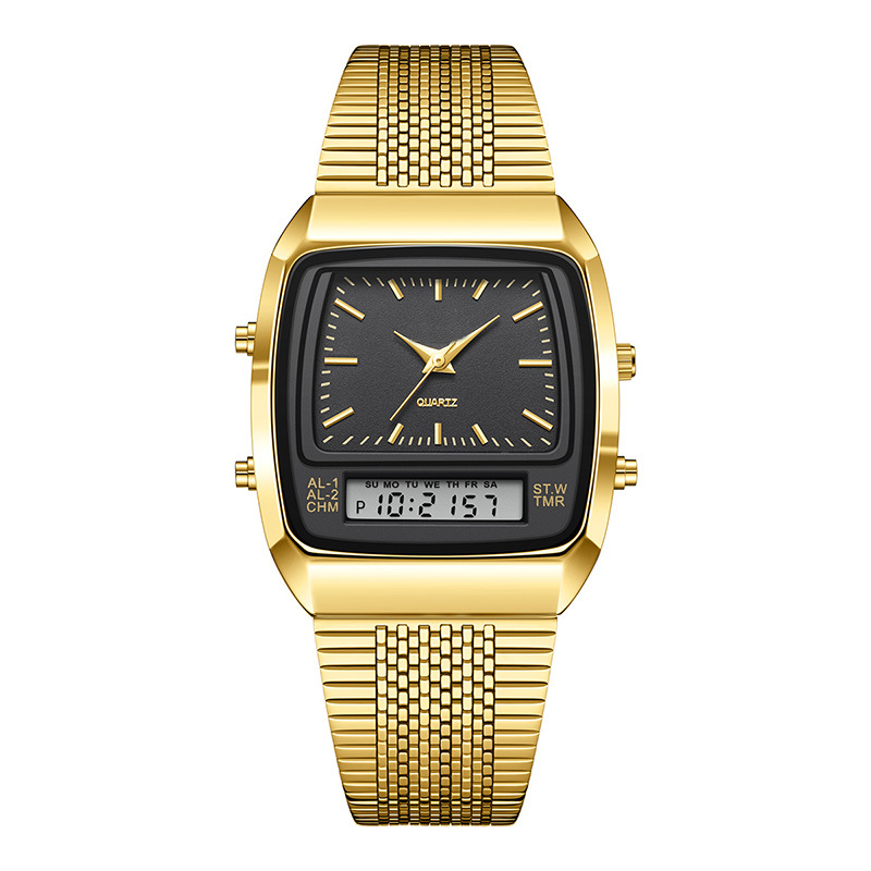 ⏳Limited-time 50% off⏰LIEBIG Roman Retro Dual System Multi-Function Digital Sports Watch⌚