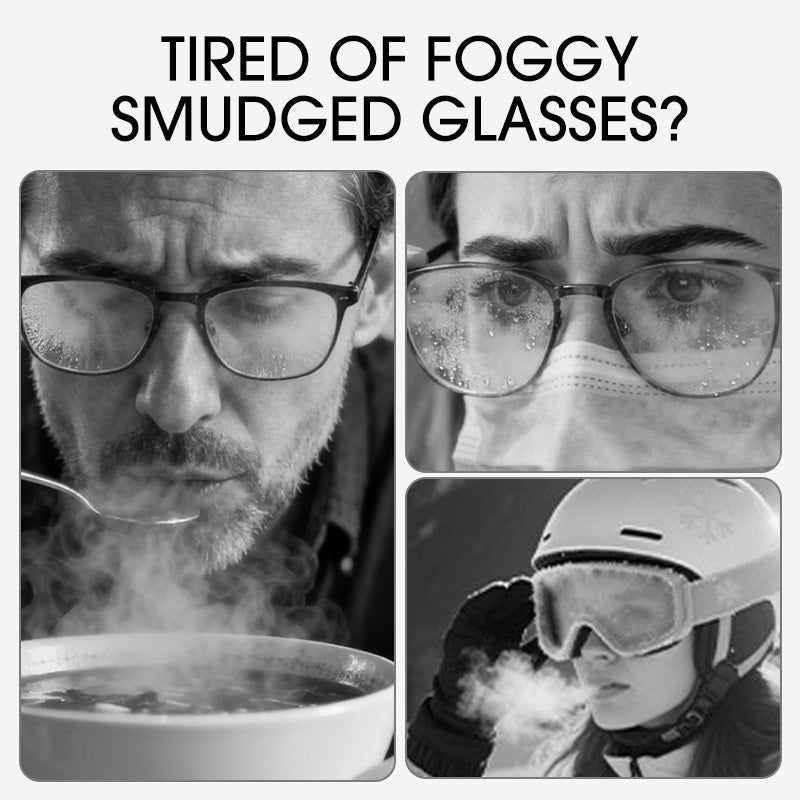 ⏳Limited-time 50% off⏰Multi-Purpose Glasses and Mirror Anti-Fog Cleaning Spray👓✨