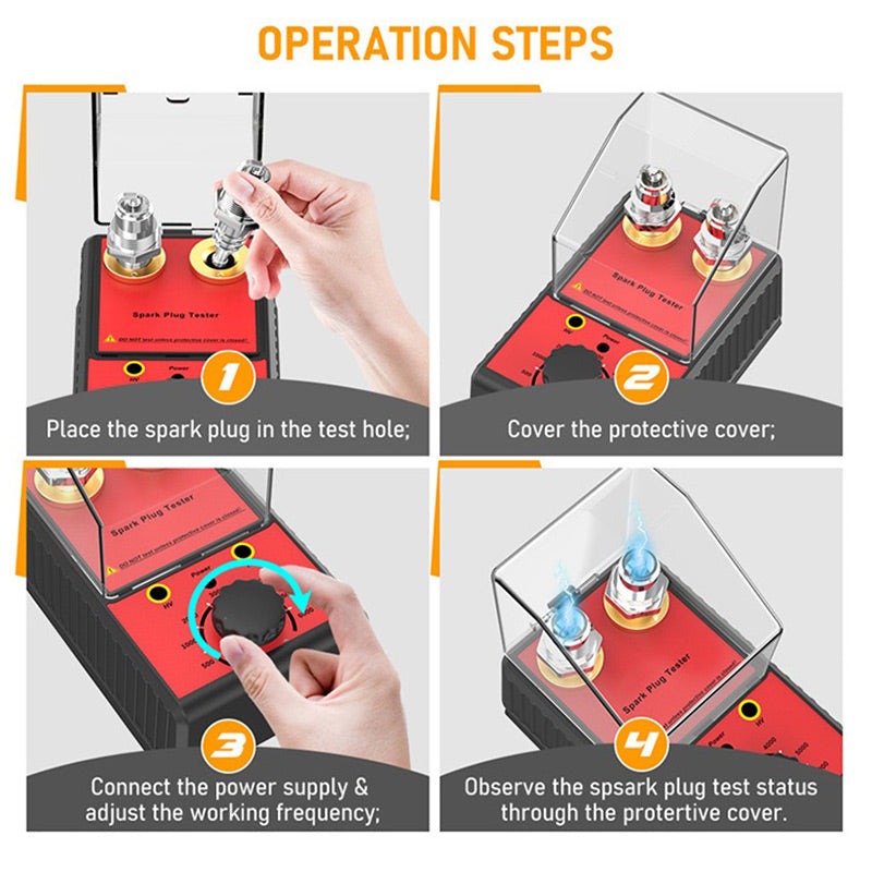 ⏳Limited-time 50% off⏰Spark Plug Tester with Dual Testing Hole⚡🔥