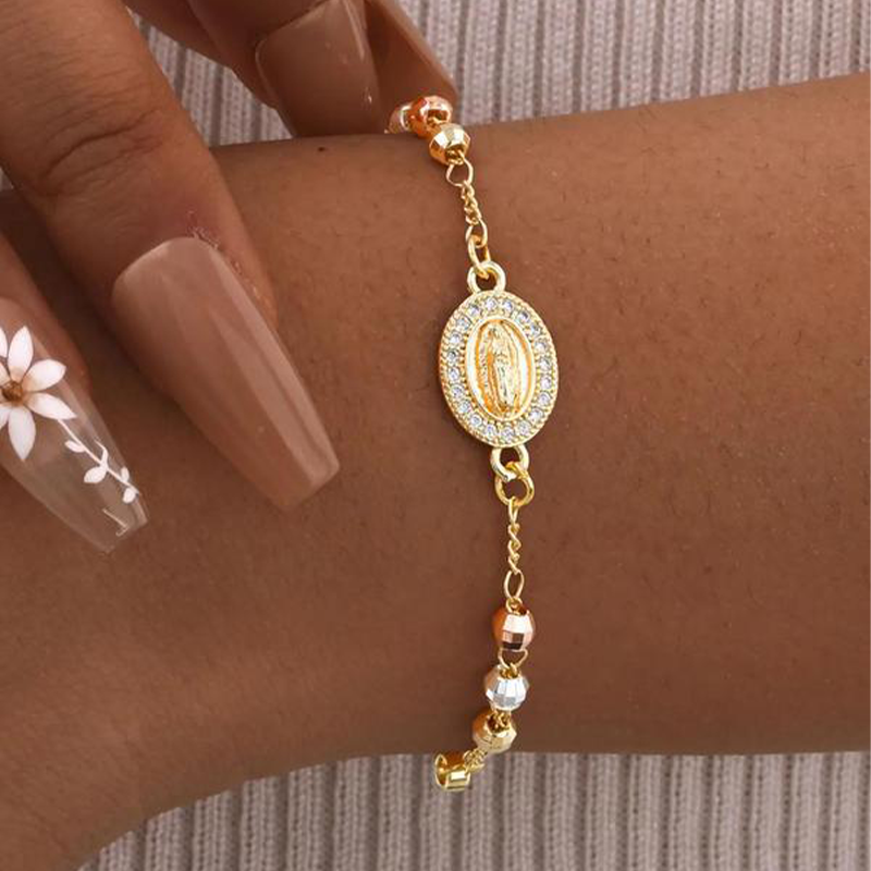 ⏳Limited-time 50% off⏰Elegant Rhinestone Cross Bracelet📿
