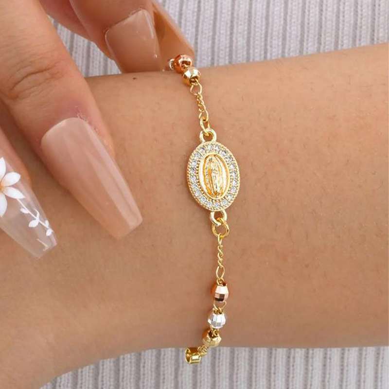 ⏳Limited-time 50% off⏰Elegant Rhinestone Cross Bracelet📿