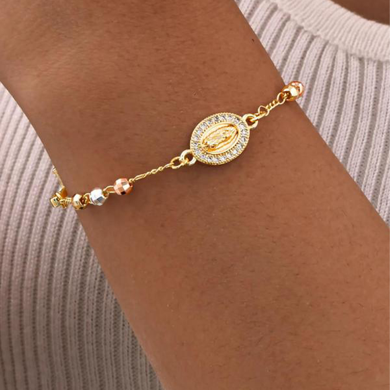 ⏳Limited-time 50% off⏰Elegant Rhinestone Cross Bracelet📿