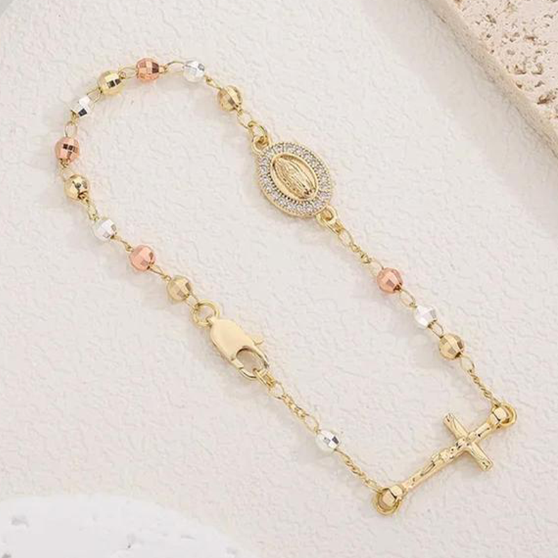 ⏳Limited-time 50% off⏰Elegant Rhinestone Cross Bracelet📿