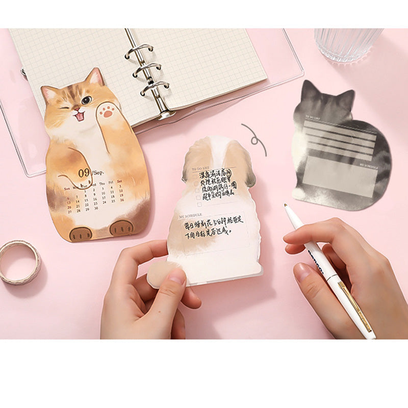 ⏳Limited-time 50% off⏰2026 3D Cats & Dogs Desk Calendar😻📆