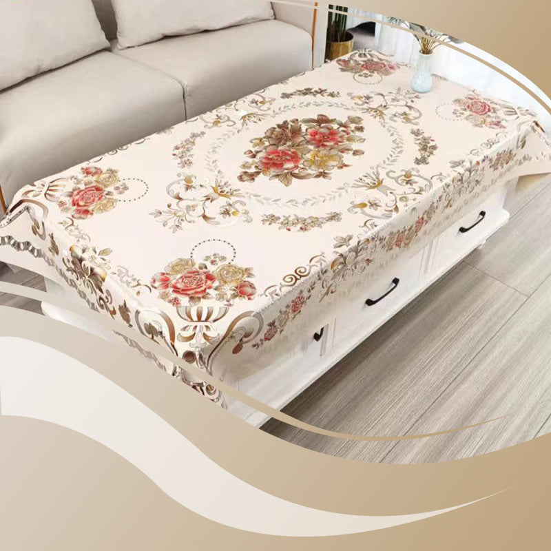 ⏳Limited-time 50% off⏰Multifuntional Waterproof Oilproof Floral Tablecloth🏵️