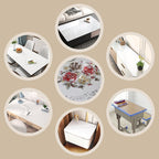 ⏳Limited-time 50% off⏰Multifuntional Waterproof Oilproof Floral Tablecloth🏵️