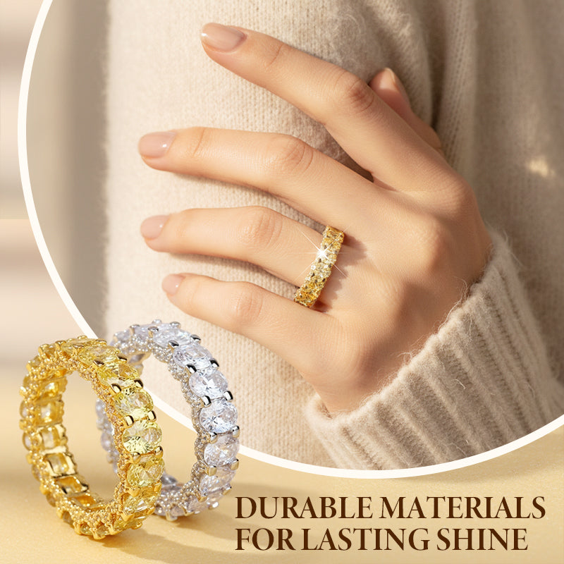 ⏳Limited-time 50% off⏰Full Circle Sparkling Zircon Fashion Ring💍