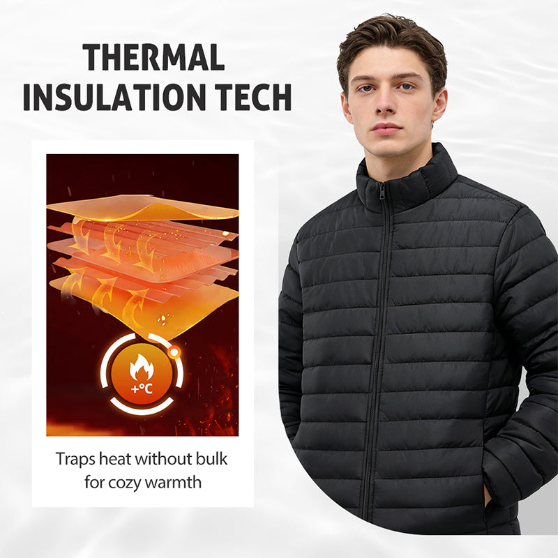 ⏳Limited-time 50% off⏰Solid Color Warm Lightweight Puffer Jacket🪶🧥