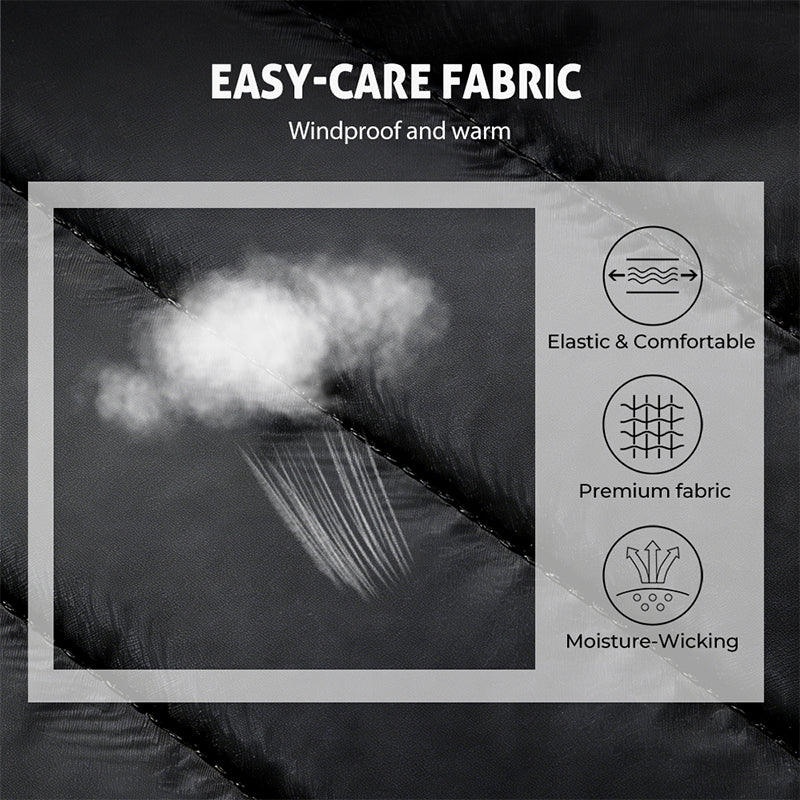 ⏳Limited-time 50% off⏰Solid Color Warm Lightweight Puffer Jacket🪶🧥