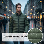 ⏳Limited-time 50% off⏰Solid Color Warm Lightweight Puffer Jacket🪶🧥