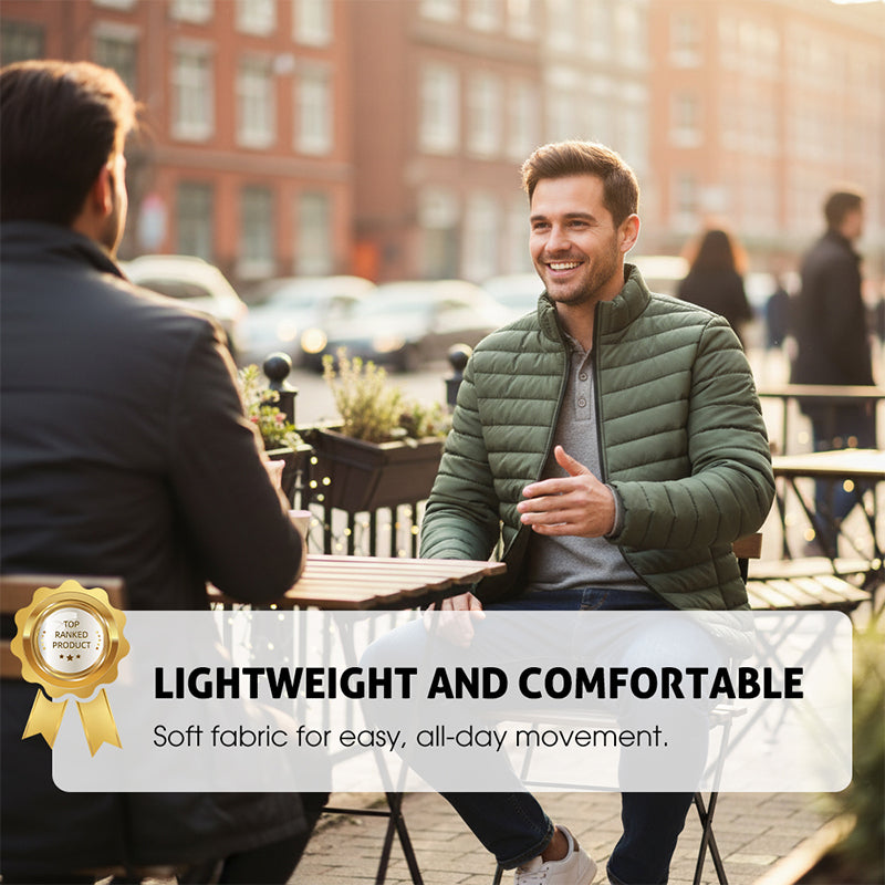 ⏳Limited-time 50% off⏰Solid Color Warm Lightweight Puffer Jacket🪶🧥