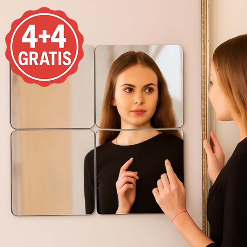 ⏳Limited-time 50% off⏰Self-Adhesive Acrylic Mirror Wall Sticker🍃