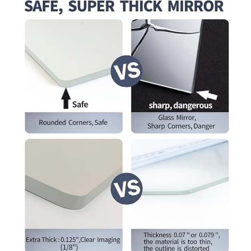 ⏳Limited-time 50% off⏰Self-Adhesive Acrylic Mirror Wall Sticker🍃
