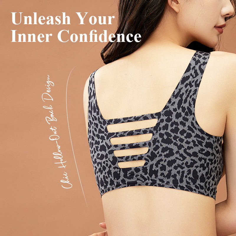 ⏳Limited-time 50% off⏰Stylish Leopard Pattern Breathable Everyday Bra👙