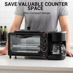 ⏳Limited-time 50% off⏰3-in-1 Electric Breakfast Station🍞☕🍳