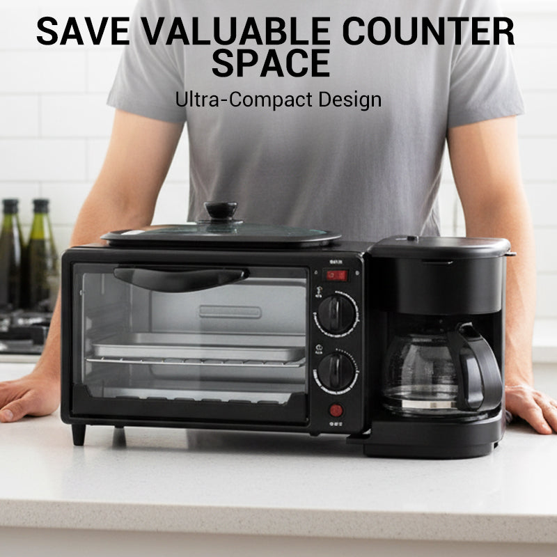 ⏳Limited-time 50% off⏰3-in-1 Electric Breakfast Station🍞☕🍳