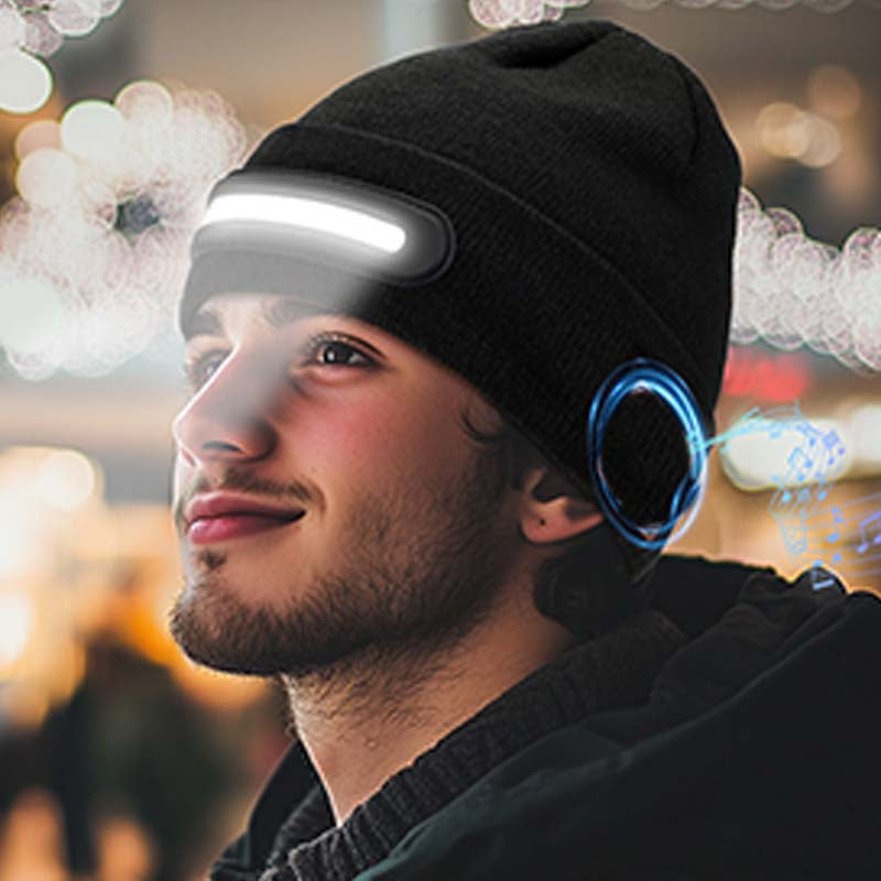 ⏳Limited-time 50% off⏰LED Bluetooth Music Hat🎩🎶