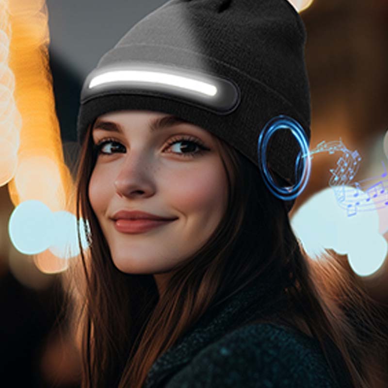 ⏳Limited-time 50% off⏰LED Bluetooth Music Hat🎩🎶