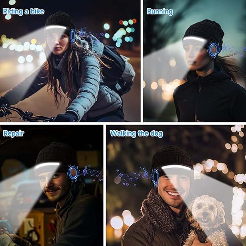 ⏳Limited-time 50% off⏰LED Bluetooth Music Hat🎩🎶
