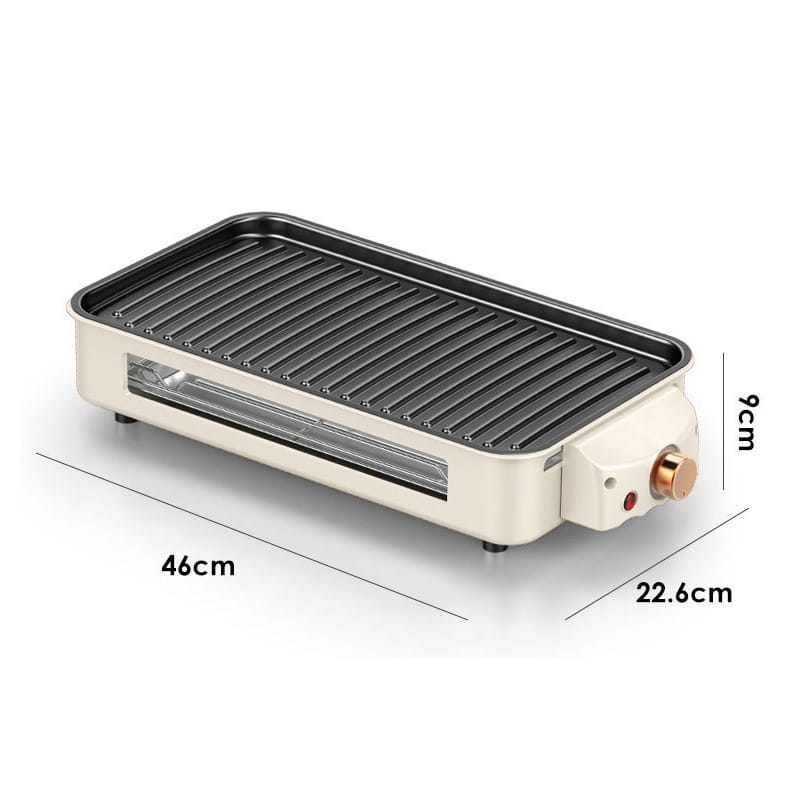 ⏳Limited-time 50% off⏰Large Capacity Detachable Multi-Function Smokeless Electric Grill🥩