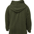 ⏳Limited-time 50% off⏰Relaxed Fit Hooded Jacket with Textured Weave🧶🧥