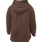 ⏳Limited-time 50% off⏰Relaxed Fit Hooded Jacket with Textured Weave🧶🧥