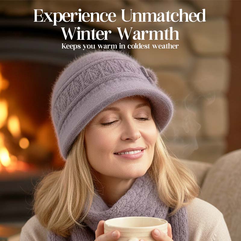 Stylish 2-piece setWomen's Hat Scarf Winter Set👒