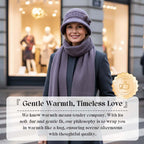 Stylish 2-piece setWomen's Hat Scarf Winter Set👒