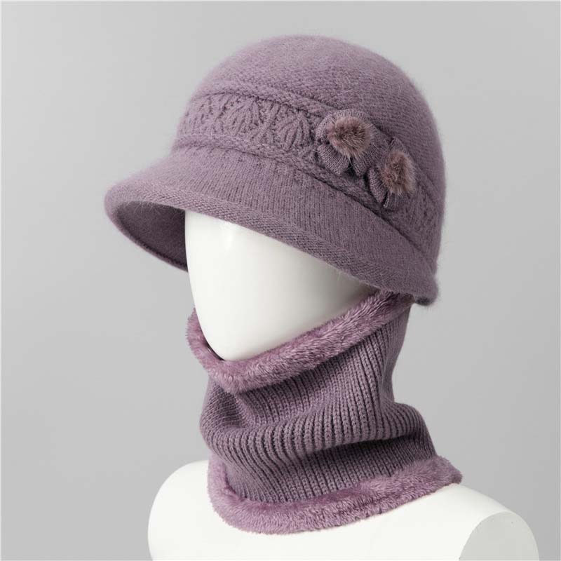 Stylish 2-piece setWomen's Hat Scarf Winter Set👒