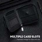 ⏳Limited-time 50% off⏰Men's Compact Vintage Zippered Wallet💰