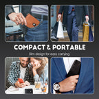 ⏳Limited-time 50% off⏰Men's Compact Vintage Zippered Wallet💰