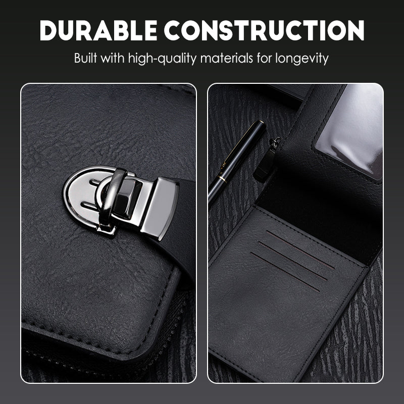 ⏳Limited-time 50% off⏰Men's Compact Vintage Zippered Wallet💰