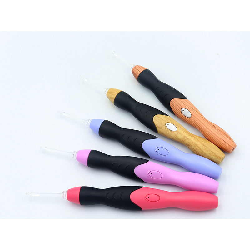 ⏳Limited-time 50% off⏰Crochet hooks with LED light (11 Pcs Set)🪡💡