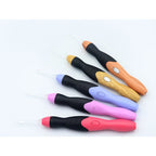 ⏳Limited-time 50% off⏰Crochet hooks with LED light (11 Pcs Set)🪡💡