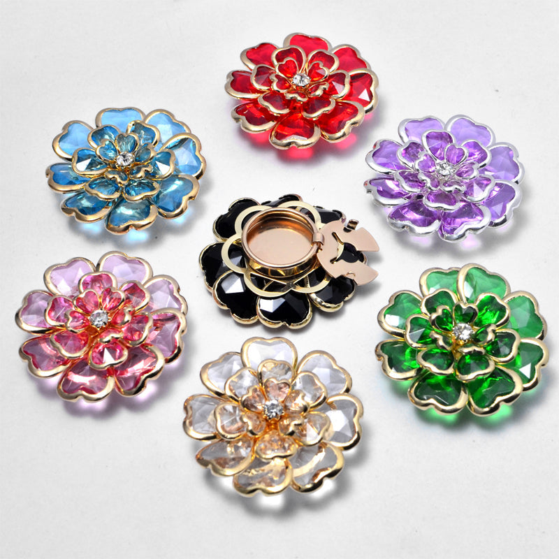 ⏳Limited-time 50% off⏰Chic Rhinestone Floral Cufflink & Brooch🌸🪡