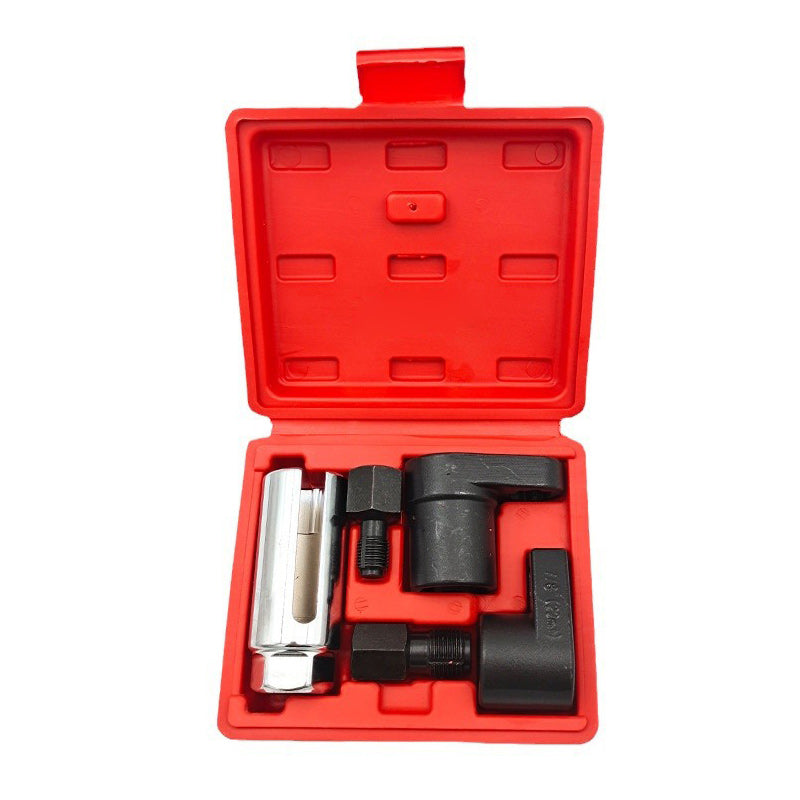⏳Limited-time 50% off⏰Automotive O2 Sensor Offset Socket & Thread Chaser 5 PCS Set🚗🔧