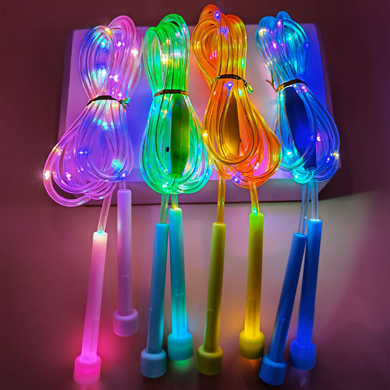 ⏳Limited-time 50% off⏰LED Jump Rope for Kids – Cool Light Show, Adjustable Length & Durable Design for Active Play 🌟