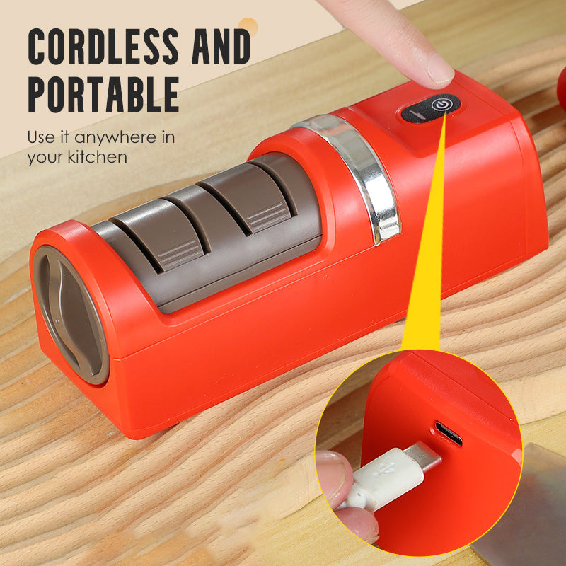 ⏳Limited-time 50% off⏰Automatic Kitchen Knife Sharpener🔪✨
