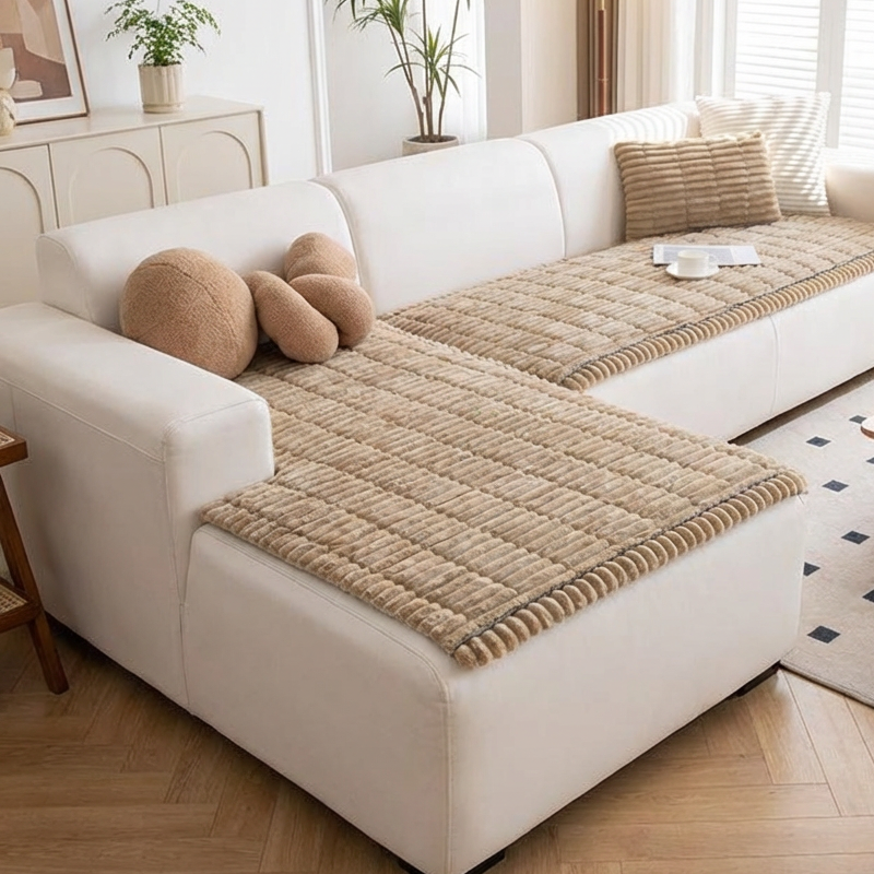 ⏳Limited-time 50% off⏰Quilted Corduroy Non-Slip Sofa Cushion🛋️